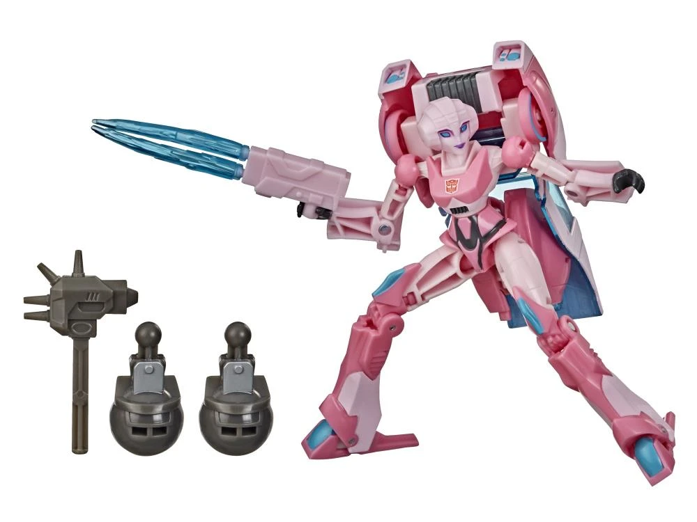 Hasbro Transformers: Bumblebee Cyberverse Adventures Deluxe Arcee Action Figure (BAF Maccadam) 3 Hasbro Transformers: Bumblebee Cyberverse Adventures Deluxe Arcee Action Figure (BAF Maccadam)