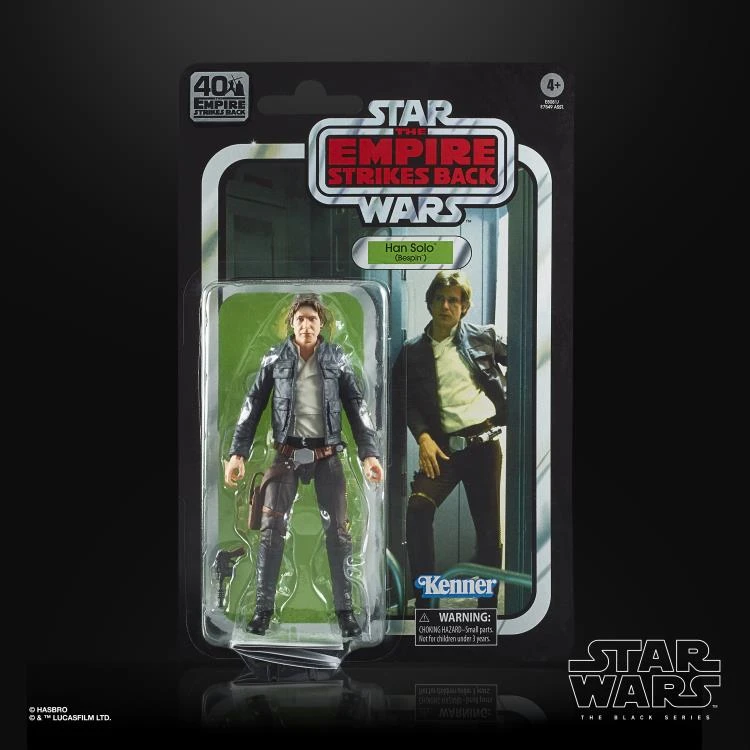 Hasbro Copy Of Star Wars Black Series 40th Anniversary Empire Strikes Back Han Solo (Bespin) 6 Inch Action Figure 5 Hasbro Copy Of Star Wars Black Series 40th Anniversary Empire Strikes Back Han Solo (Bespin) 6 Inch Action Figure