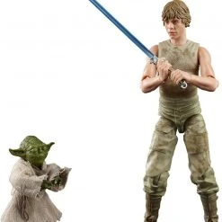 Hasbro Star Wars Black Series 40th Anniversary Empire Strikes Back Jedi Training Luke And Yoda 6 Inch Action Figure