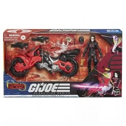 Hasbro G.I. Joe Classified Series Baroness With Cobra C.O.I.L Vehicle Action Figure