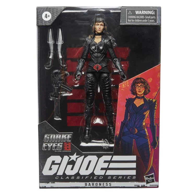 Hasbro G.I. Joe Classified Series Snake Eyes: GI Joe Origins Movie Baroness Action Figure 6 Hasbro G.I. Joe Classified Series Snake Eyes: GI Joe Origins Movie Baroness Action Figure