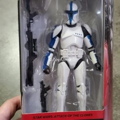 Hasbro Star Wars Black Series Clone Trooper Phase 1 Lieutenant 6 Inch Action Figure Exclusive