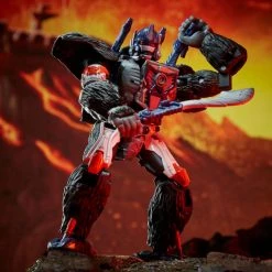 Hasbro Transformers Generations War For Cybertron: Kingdom Voyager Optimus Primal Action Figure WFC-K8