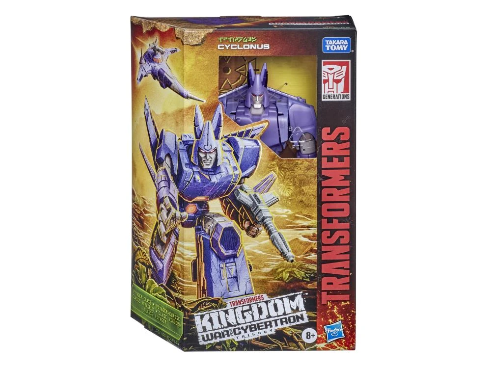 Hasbro Transformers Generations War For Cybertron: Kingdom Voyager Cyclonus Action Figure WFC-K9 11 Hasbro Transformers Generations War For Cybertron: Kingdom Voyager Cyclonus Action Figure WFC-K9