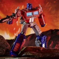 Hasbro Transformers Generations War For Cybertron: Kingdom Leader Optimus Prime Action Figure WFC-K11