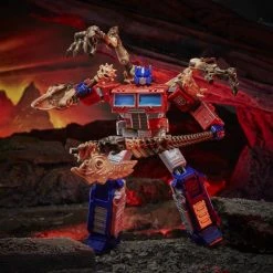 Hasbro Transformers Generations War For Cybertron: Kingdom Leader Optimus Prime Action Figure WFC-K11