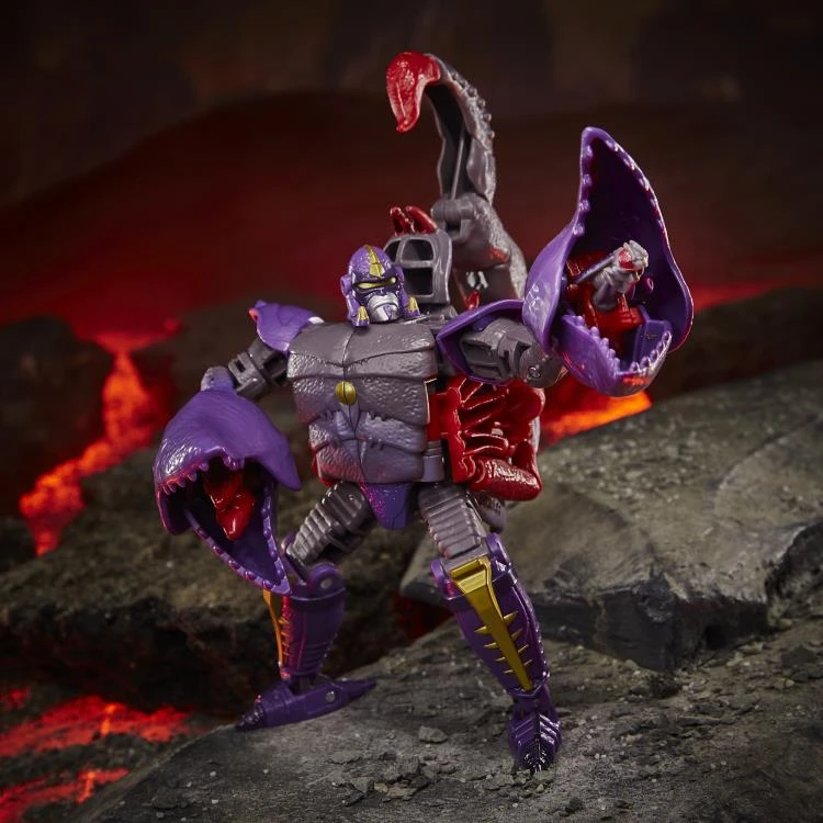 Hasbro Transformers Generations War For Cybertron: Kingdom Deluxe Predacon Scorponok Action Figure WFC-K23 3 Hasbro Transformers Generations War For Cybertron: Kingdom Deluxe Predacon Scorponok Action Figure WFC-K23