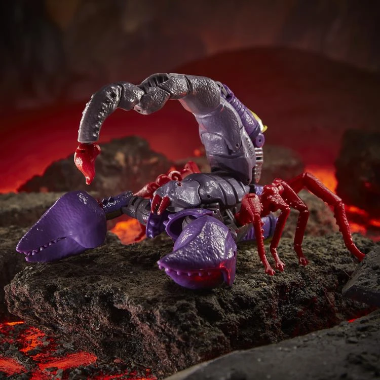 Hasbro Transformers Generations War For Cybertron: Kingdom Deluxe Predacon Scorponok Action Figure WFC-K23 5 Hasbro Transformers Generations War For Cybertron: Kingdom Deluxe Predacon Scorponok Action Figure WFC-K23