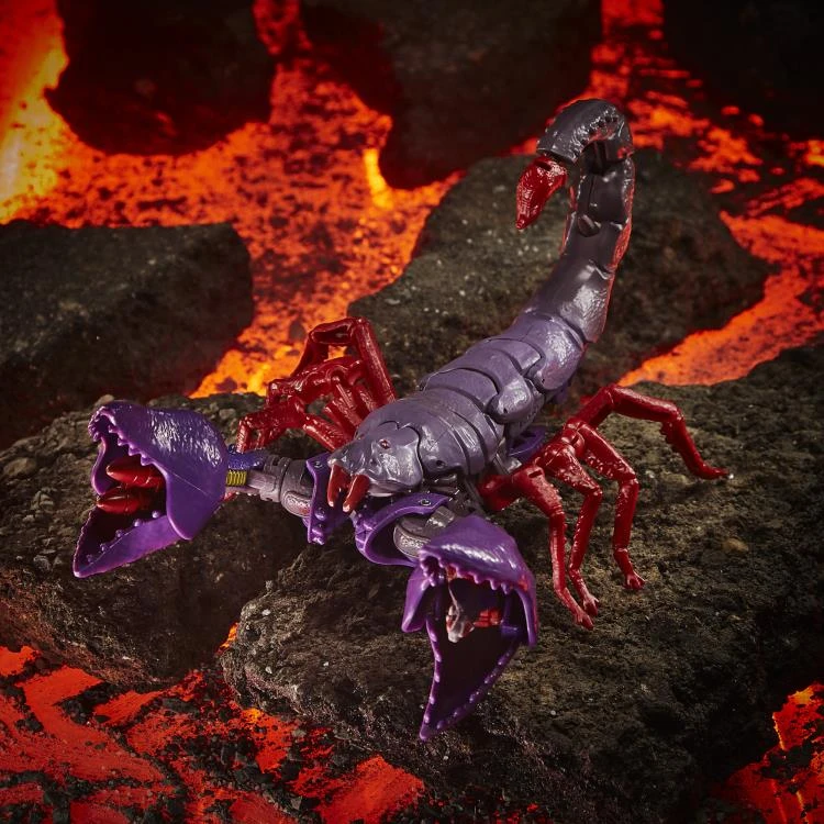 Hasbro Transformers Generations War For Cybertron: Kingdom Deluxe Predacon Scorponok Action Figure WFC-K23 7 Hasbro Transformers Generations War For Cybertron: Kingdom Deluxe Predacon Scorponok Action Figure WFC-K23