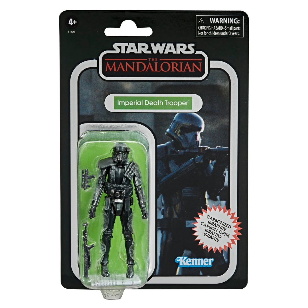 Hasbro Star Wars Vintage Collection Imperial Death Trooper Carbonized F1423 3.75" Action Figure 8 Hasbro Star Wars Vintage Collection Imperial Death Trooper Carbonized F1423 3.75" Action Figure