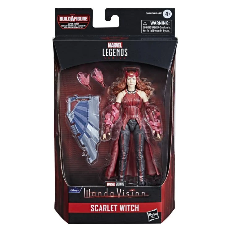 Hasbro Marvel Legends Disney WandaVision Wave Scarlet Witch (Captain America Flight Gear BAF) 8 Hasbro Marvel Legends Disney WandaVision Wave Scarlet Witch (Captain America Flight Gear BAF)