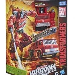 Hasbro Transformers Generations War For Cybertron: Kingdom Voyager Inferno Action Figure WFC-K19 14 Hasbro Transformers Generations War For Cybertron: Kingdom Voyager Inferno Action Figure WFC-K19