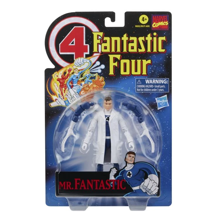 Hasbro Marvel Legends Vintage Retro Collection Fantastic Four Wave Mr. Fantastic Action Figure 8 Hasbro Marvel Legends Vintage Retro Collection Fantastic Four Wave Mr. Fantastic Action Figure