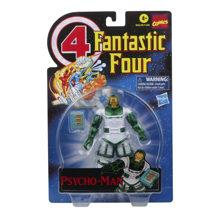 Hasbro Marvel Legends Vintage Retro Collection Fantastic Four Wave Psycho-Man Action Figure 8 Hasbro Marvel Legends Vintage Retro Collection Fantastic Four Wave Psycho-Man Action Figure