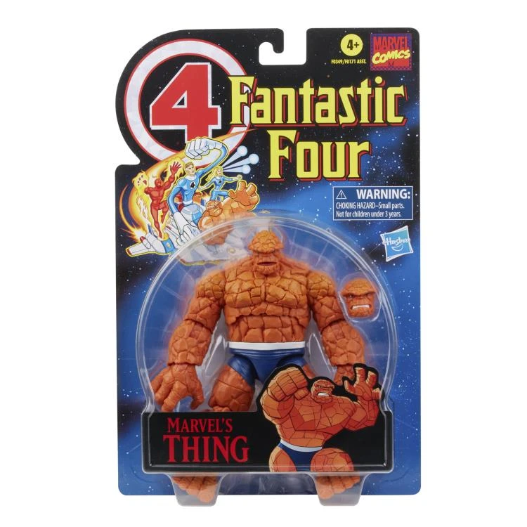 Hasbro Marvel Legends Vintage Retro Collection Fantastic Four Wave Marvel's Thing Action Figure 9 Hasbro Marvel Legends Vintage Retro Collection Fantastic Four Wave Marvel's Thing Action Figure