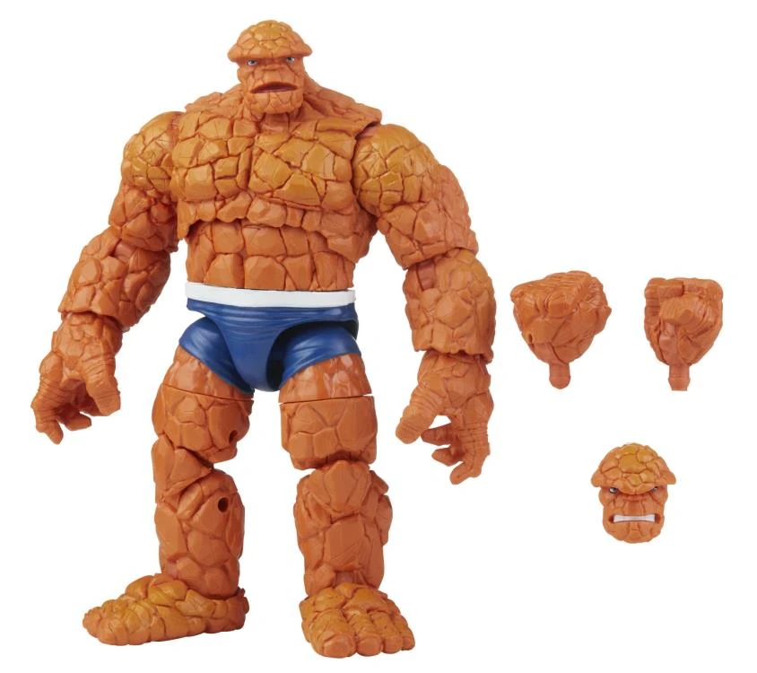Hasbro Marvel Legends Vintage Retro Collection Fantastic Four Wave Marvel's Thing Action Figure 3 Hasbro Marvel Legends Vintage Retro Collection Fantastic Four Wave Marvel's Thing Action Figure