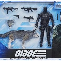 Hasbro G.I. Joe Classified Series #30 Snake Eyes And Timber: Alpha Commandos Action Figure