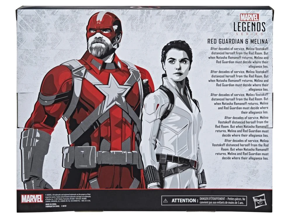 Hasbro Marvel Legends Black Widow Red Guardian & Melina Two-Pack Exclusive Action Figure 14 Hasbro Marvel Legends Black Widow Red Guardian & Melina Two-Pack Exclusive Action Figure