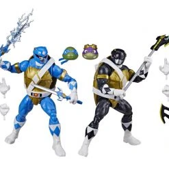 Hasbro Lightning Collection Mighty Morphin Power Rangers X Teenage Mutant Ninja Turtles Morphed Donatello & Morphed Leonardo Action Figure