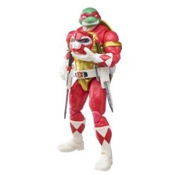 Hasbro Lightning Collection Mighty Morphin Power Rangers X Teenage Mutant Ninja Turtles Morphed Raphael & Foot Soldier Tommy Action Figure