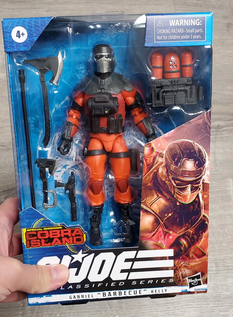 Hasbro G.I. Joe Classified Series Special Missions: Cobra Island Gabriel “Barbecue” Kelly Action Figure 9 Hasbro G.I. Joe Classified Series Special Missions: Cobra Island Gabriel “Barbecue” Kelly Action Figure
