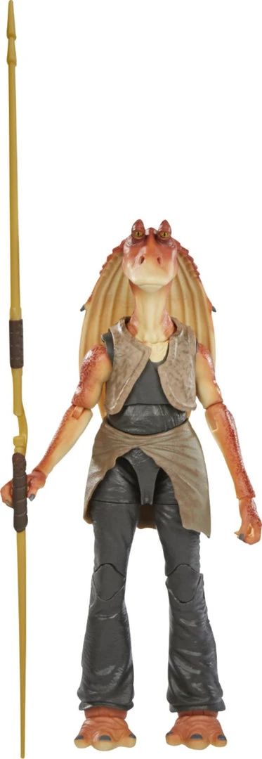 Hasbro Star Wars The Black Series Lucasfilm 50th Anniversary Episode I Jar Jar Binks 6 Inch Action Figure 3 Hasbro Star Wars The Black Series Lucasfilm 50th Anniversary Episode I Jar Jar Binks 6 Inch Action Figure