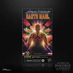 Hasbro Star Wars Black Series Lucasfilm 50th Anniversary Legends Darth Maul Sith Apprentice 6 Inch Action Figure Exclusive