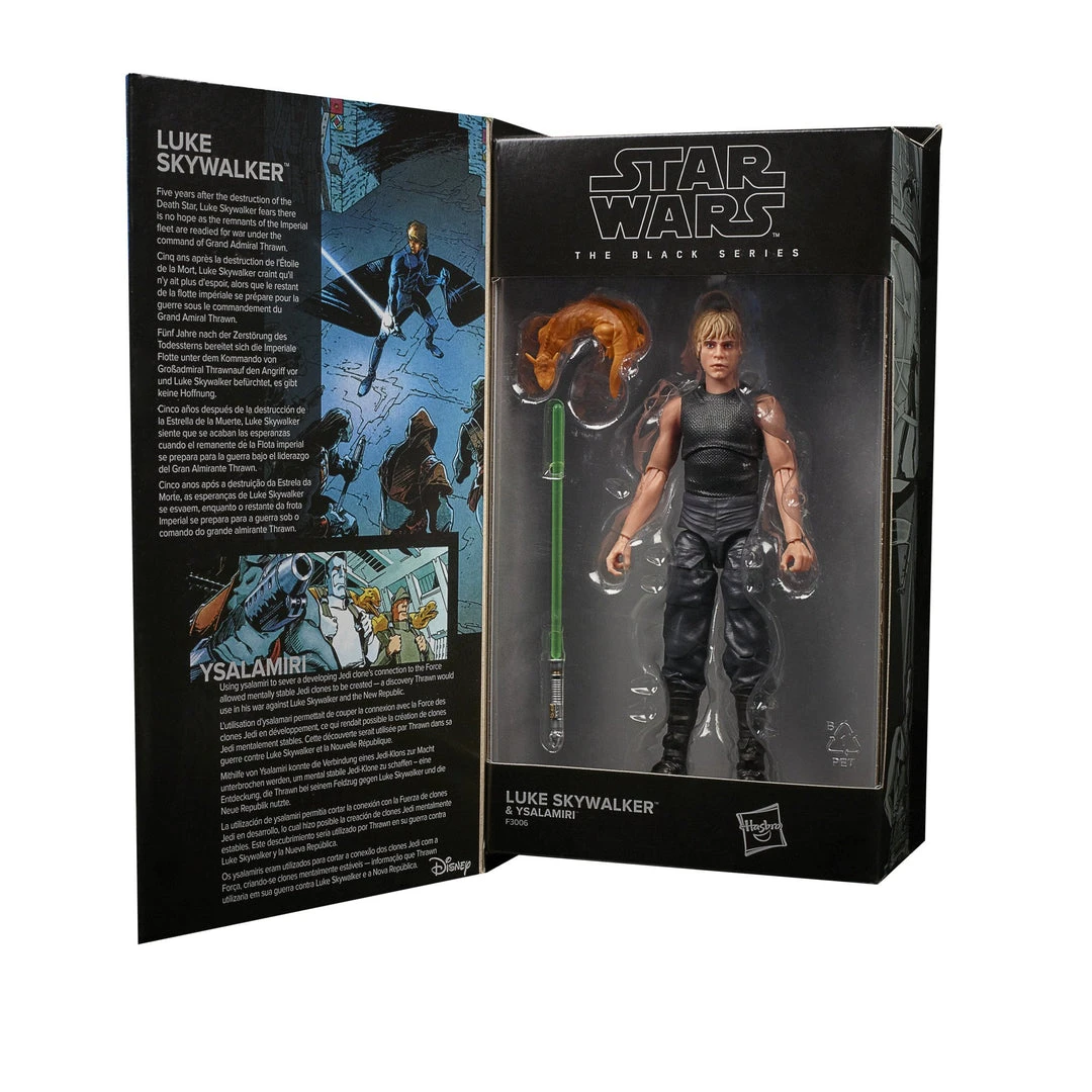 Hasbro Star Wars Black Series Lucasfilm 50th Anniversary Legends Luke Skywalker And Ysalamiri 6 Inch Action Figure Exclusive 7 Hasbro Star Wars Black Series Lucasfilm 50th Anniversary Legends Luke Skywalker And Ysalamiri 6 Inch Action Figure Exclusive