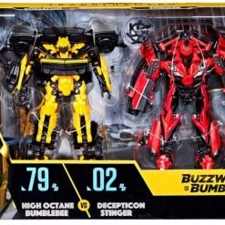 Hasbro Transformers Studio Series Buzzworthy High Octane Bumblebee And Decepticon Stinger 2 Pack Action Figure