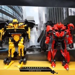 Hasbro Transformers Studio Series Buzzworthy High Octane Bumblebee And Decepticon Stinger 2 Pack Action Figure