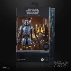 Hasbro Star Wars The Black Series Carbonized Graphite Mandalorian Paz Vizsla 6 Inch Action Figure Exclusive
