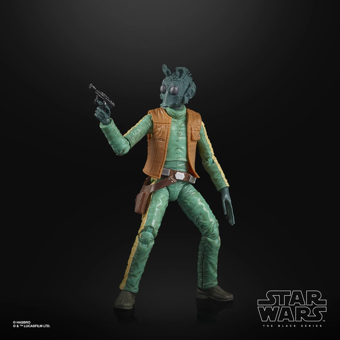 Hasbro Star Wars The Black Series Lucasfilm 50th Anniversary The Power Of The Force Greedo 6 Inch Action Figure 3 Hasbro Star Wars The Black Series Lucasfilm 50th Anniversary The Power Of The Force Greedo 6 Inch Action Figure