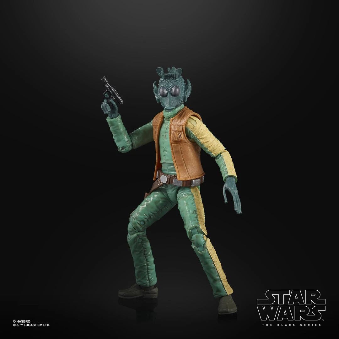 Hasbro Star Wars The Black Series Lucasfilm 50th Anniversary The Power Of The Force Greedo 6 Inch Action Figure 4 Hasbro Star Wars The Black Series Lucasfilm 50th Anniversary The Power Of The Force Greedo 6 Inch Action Figure