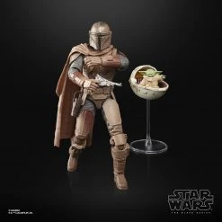 Hasbro Star Wars Black Series The Mandalorian #06 The Mandalorian And Grogu (Arvala-7) 6 Inch Action Figure