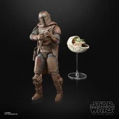Hasbro Star Wars Black Series The Mandalorian #06 The Mandalorian And Grogu (Arvala-7) 6 Inch Action Figure