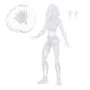 Hasbro Marvel Legends Vintage Retro Series Fantastic Four 4 Invisible Woman Action Figure