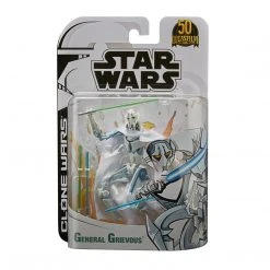 Hasbro Star Wars The Black Series Lucasfilm 50th Anniversary The Clone Wars General Grievous 6 Inch Action Figure