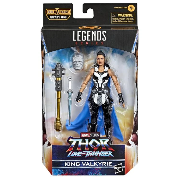 Hasbro Marvel Legends Thor Love And Thunder Wave King Valkyrie (BAF Marvel's Korg) Action Figure 7 Hasbro Marvel Legends Thor Love And Thunder Wave King Valkyrie (BAF Marvel's Korg) Action Figure