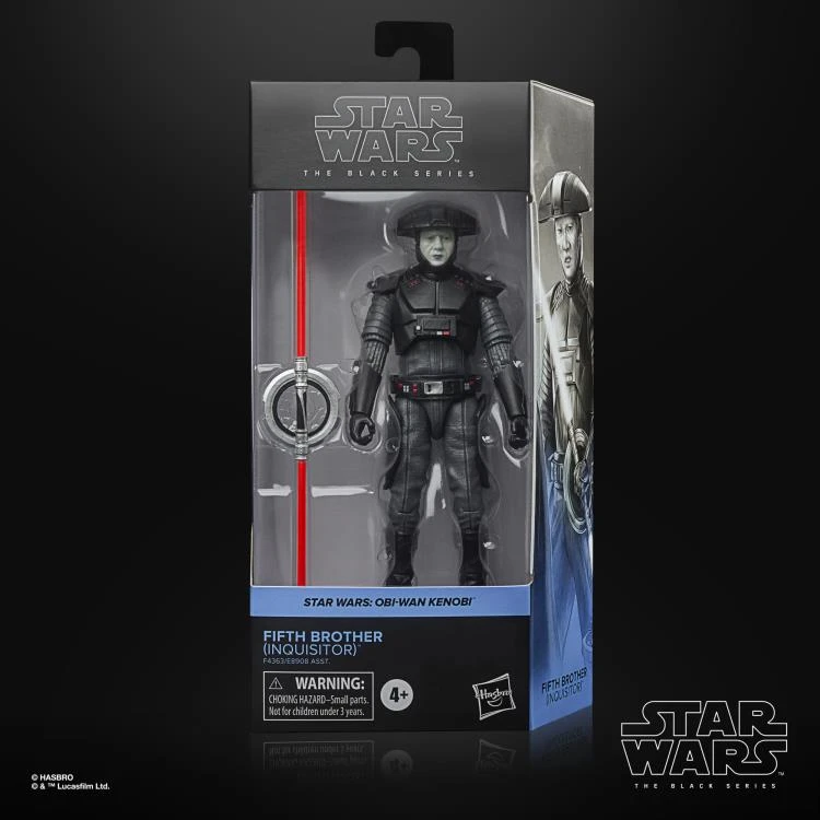 Hasbro Star Wars Black Series Obi-Wan Kenobi #04 Fifth Brother (Inquisitor) 6 Inch Action Figure 10 Hasbro Star Wars Black Series Obi-Wan Kenobi #04 Fifth Brother (Inquisitor) 6 Inch Action Figure