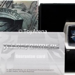 Hasbro Transformers Metal Decepticon Logo Dial Watch