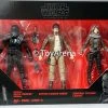 Hasbro Star Wars Rogue One The Black Series 3 Pack Death Trooper Captain Cassian Andor Sergeant Jyn Erso Jedha 6 Inch Action Figure Target Exclusive