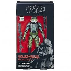 Hasbro Star Wars Black Series Clone Commander Gree 6 Inch Action Figure