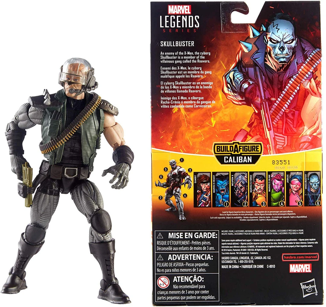 Hasbro Marvel Legends X-Men Series Skullbuster Caliban BAF 4 Hasbro Marvel Legends X-Men Series Skullbuster Caliban BAF