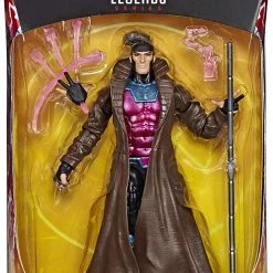 Hasbro Marvel Legends X-Men Series Gambit Caliban BAF Wave Action Figure