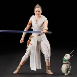 Hasbro Star Wars Black Series Wave 34 Rey And D-O 6 Inch Action Figure