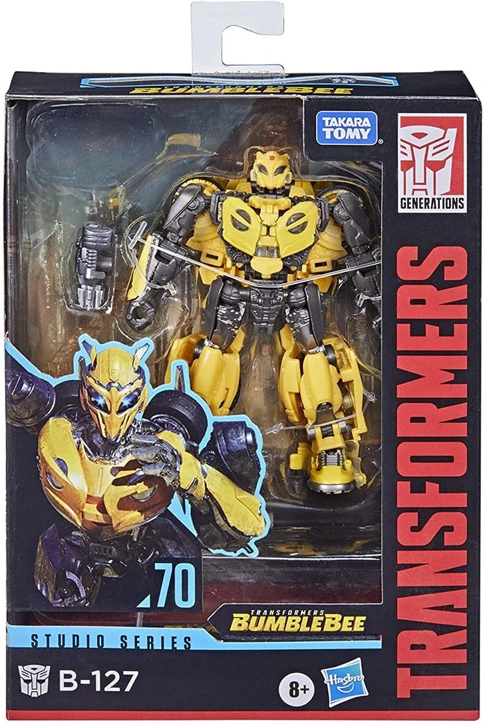 Hasbro Transformers Generations Studio Series #70 Deluxe Bumblebee B-127 Action Figure 9 Hasbro Transformers Generations Studio Series #70 Deluxe Bumblebee B-127 Action Figure