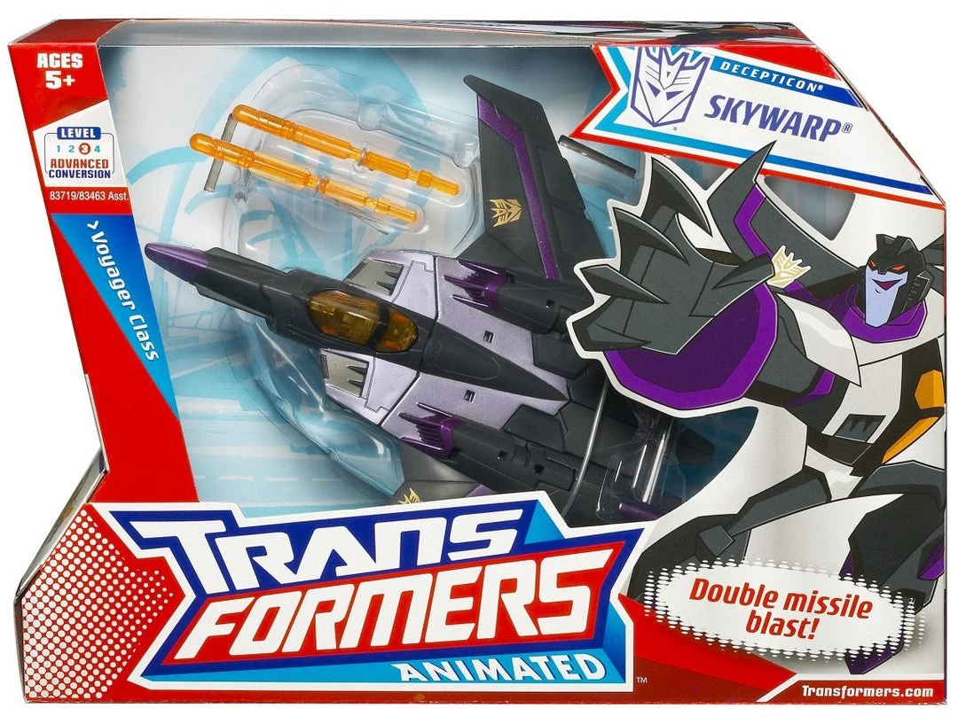 Hasbro Transformers Animated Voyager Class Skywarp 3 Hasbro Transformers Animated Voyager Class Skywarp