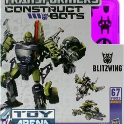 Hasbro Transformers Construct-Bots Triple Changer Class Blitzwing Buildable Action Figure