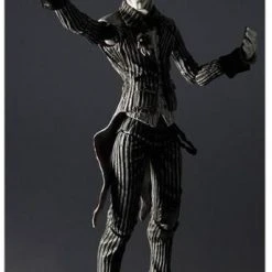 Square Enix SDCC 2012 Joker Black & White Version Play Arts Kai Action Figure Exclusive