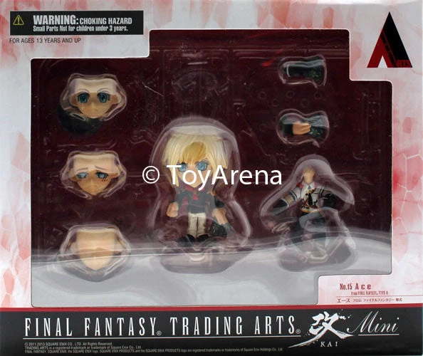 Square Enix Final Fantasy Trading Arts Kai Mini No 15 Ace Figure 5 Square Enix Final Fantasy Trading Arts Kai Mini No 15 Ace Figure